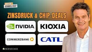 Zinsdruck & Chip-Deals: Commerzbank, Deutz, SK Hynix, Kioxia & CATL im Aktien-Schnelltest
