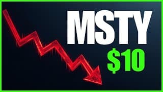 ULTY Falls to PENNY STOCK Levels! Is MSTY Next?