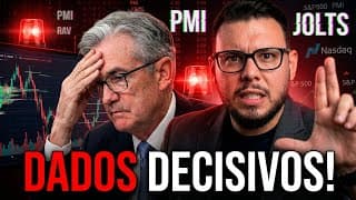 BITCOIN 80K! OFERTAS DE EMPREGO JOLTS E PMI'S AMERICANOS AO VIVO