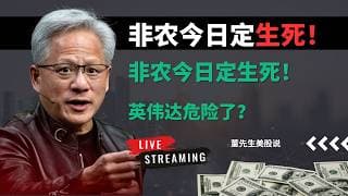 【美股】非农今日定生死！AI股要崩了？通暴跌15%！英伟达危险了？今日或决定美股方向！#美股 #美股分析 #董先生美股说 #非农数据 #博通 #英伟达 #美联储 #美光 #微软 #特斯拉 #ai版块