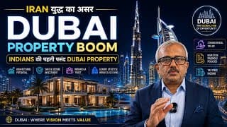 DUBAI PROPERTY IRAN युद्ध का असर बेअसर. BOOM.INDIANS की पहली पसंद DUBAI PROPERTY