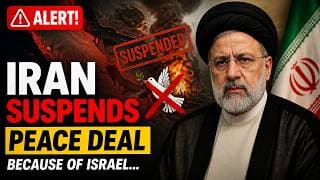 ALERT: IRAN SUSPENDS PEACE DEAL BECAUSE OF ISRAEL...
