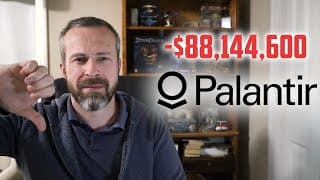 Palantir's Investments Suck! Money losing trash SPACs! (Palantir PLTR stock)