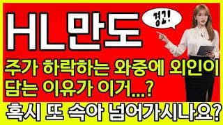 [HL만도 주가 전망] 🚨주가 하락하는 와중에도 외인들이 쓸어 담는 이유가 이거..? 또 속아 넘어 가시나요?
