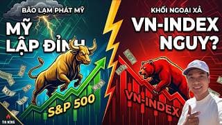 PHỐ WALL LẬP ĐỈNH TRONG BÃO LẠM PHÁT MỸ: KHỐI NGOẠI XẢ RÒNG, VN-INDEX LẤY GÌ ĐỠ?
