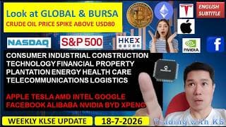 ENGLISH VIDEO - LOOK AT SECTOR & GLOBAL - 18-7-2026💥CRUDE OIL PRICE SPIKE ABOVE USD80 | NVIDIA SPCX