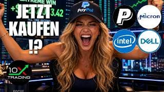 🚨 PAYPAL +20% – ENDLICH IST ES SOWEIT 💥 Micron – Intel – Dell 🕵🏼 Aktien Analyse