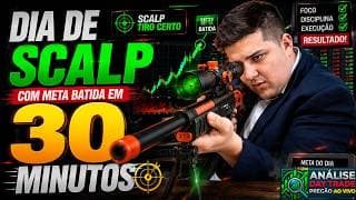 🎯📈 PRICE ACTION PURO: META BATIDA EM APENAS 30 MINUTOS!