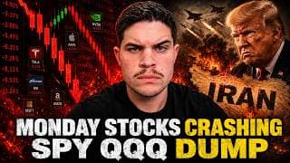 MONDAY Stock Market CRASH - Trump just said "We will takeover Iran"