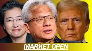 SEMIS TRY TO REBOUND, NVIDIA EARNINGS THIS WEEK | MARKET OPEN