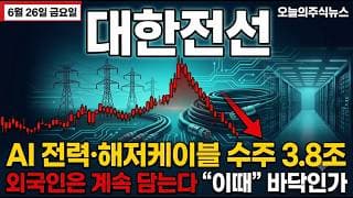 [대한전선 주가 전망] AI 전력·해저케이블 수주잔고 3.8조인데 반토막, 지금이 기회인가 #대한전선주가전망 #대한전선목표가 #대한전선