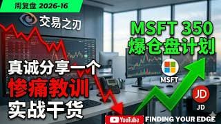 分批进场布局4月大反弹：分享一个交易干货