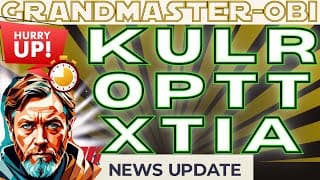 KULR Stock Urgent Price Alert | XTIA Reverse Split Squeeze? | OPTT Price Target