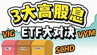 高股息ETF：3个你必须知道的股息基金 | VIG VS VYM VS SCHD | 2022高股息基金投资回报对比