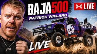 2026 SCORE BAJA 500 Patrick Wieland LIVE! INSIDE TRUCK!