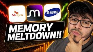 Why Memory Stocks Are Selling Off Tonight!!