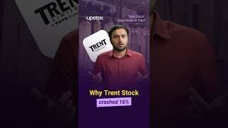 Why Trent Fell 10% After a Strong Q1 | Missed Estimates, Store Productivity Drop Explained | Upstox