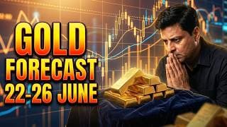 Why Gold Price Is Crashing? How Low Gold Price Can Go ? Gold Price Weekly Forecast 22-26 June 2026
