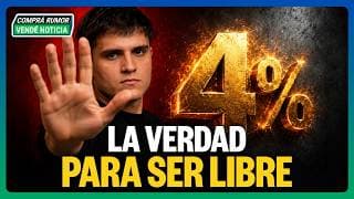 🛑 La REGLA del 4% y la verdad sobre vivir de tus inversiones hoy | #CompraRumorVendeNoticia