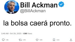 Cómo se ha preparado Bill Ackman para la Crisis que viene