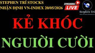🔴VN-INDEX 20/05/2026: Cổ phiếu trần - cổ phiếu sàn, Kẻ khóc - người cười