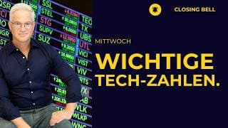 Tech-Earnings nach Closing | Snowflake 30% hoch. Marvell 4% hoch. HP 2% hoch. Salesforce -3%.