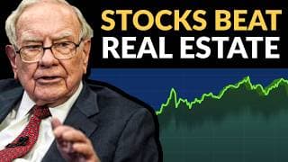 Warren Buffett: Why Stocks Always Beat Real Estate