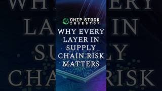Every layer of the supply chain adds another layer of risk. #SupplyChain #Investing #Semiconductors
