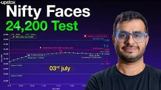Nifty Analysis: Breakout or Breakdown Near 24,200? Key Levels to Watch |Trade Setup Live | Upstox