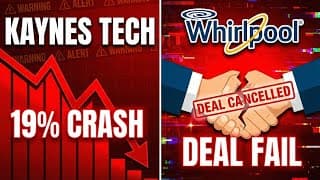Kaynes Tech 20% CRASH! 📉 | Fraud या Error? | Whirlpool Deal Fails & Indigo News