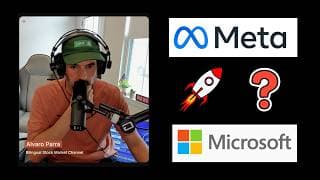 LLEGÓ LA HORA PARA MICROSOFT Y META DE EXPLOTAR AL ALZA CON SUS REPORTES DE BENEFICIOS ??