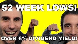 Stock is AT 52-WEEK LOWS! | High Dividend Yield + Dividend Growth = Time to BUY?!