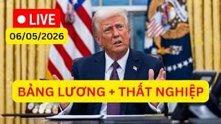 🔴CHỨNG KHOÁN MỸ 06/05: BẢNG LƯƠNG BÙNG NỔ 172K, THẤT NGHIỆP 4.3%, TECH GÃY MẠNH