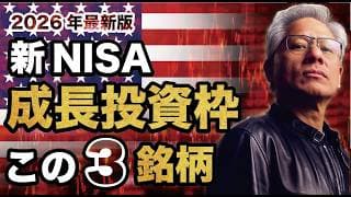 【2026年最新】新NISA成長投資枠で5年「ガチホ」すべき銘柄はこの3銘柄！SBI・楽天証券の最新ランキングを徹底解剖！NVDA GOOGL TSLA MU PLTR 【米国株 投資】