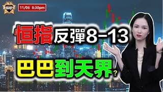 AI投資有道-港股研究室 I 恆指反彈8-13天？關鍵下週一！巴巴到天界，可以抄底了？ #恒指 #阿里巴巴