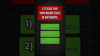 3 stocks to buy before Anthropic IPO