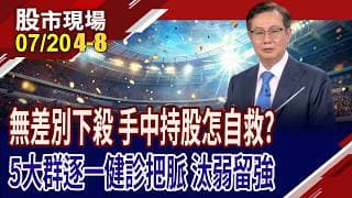 5大族群各有難處,手中的持股該怎辦?矽晶圓三雄誰漲得更有底氣?CPO夢醒了,誰該抱or誰該拋?｜20260720(第4/8段)股市現場*鄭明娟(李世新)