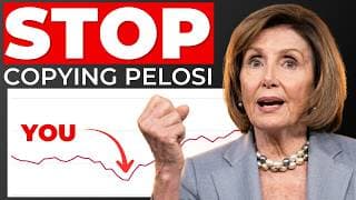Copying Nancy Pelosi's investment portfolio could bankrupt you