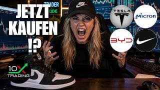 🕵🏼 TESLA – MICRON – BYD – NIKE 🔎 Jetzt kaufen ⁉️ Aktien Analyse