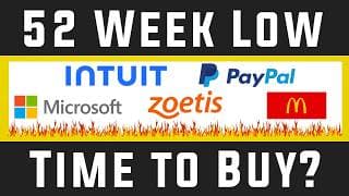 5 Dividend Stocks at a 52 Week Low!