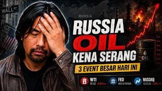 🚨Russia oil infrastructure under attack. Russia oil kena serang.