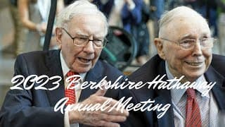 Berkshire Hathaway 2023 Warren Buffett's Insights on the Future of Investing | 2023-05-06
