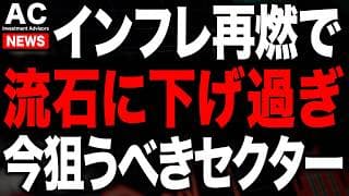 イラン情勢終結も、インフレで株価急落...仕込みどきキタ！