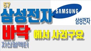 57 삼성전자 주가 조정시 바닥을 전망하다 (feat. 워렌버핏, 피터린치)