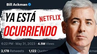 BILL ACKMAN lo vuelve a HACER!! Su Predicción sobre NETFLIX ya está Ocurriendo…