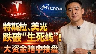 美股四连跌！特斯拉、美光最低点？5.7万亿期权引爆踩踏，SMCI“走私案”反转！#美股 #投资 #财经