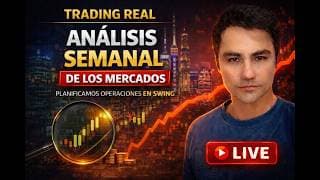 Análisis Semanal - Abre Asia😎 | Análisis y Trading en Vivo (NASDAQ - BTC - XAU)