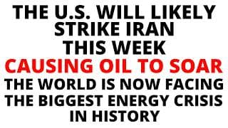 There will Likely be No Peace Deal & US will Strike Iran This Week - Oil will Surge Rattling Markets