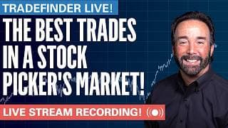 TradeFinder LIVE! The Best Trades in a Stock Picker's Market!  #stocks #elliottwave