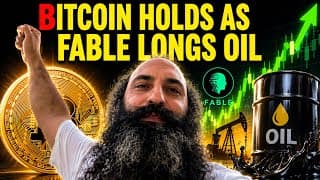 BITCOIN HOLDS AS FABLE Ai LONGS OIL